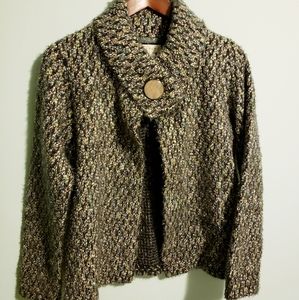 Soft Tweeds Brand Cardigan Jacket